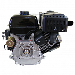 Бензиновый двигатель Lifan 192F-2D (18.5 л.с., вал 25 мм) с электростартером, катушка 0,6 А 12В