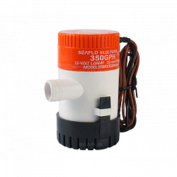 Помпа откачки воды SeaFlo 12 вольт 350GPH (1324,75 л/час, высота до 1 м) для лодки / катера / судна   
