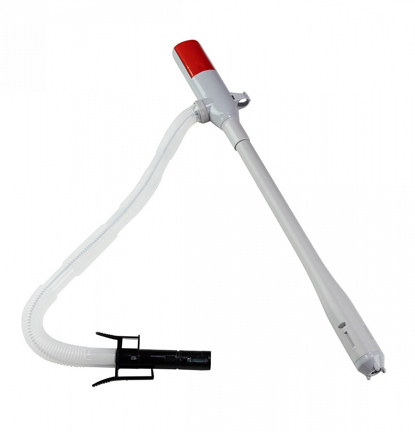 Насос электрический Dukshin для перекачки топлива на батарейках, с автоотключением (DP-03-1)