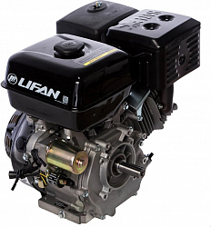 Бензиновый двигатель Lifan 188FD 18A (13 л.с., вал 25 мм) с электростартером, катушка 18 А 12В   