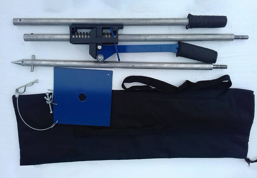 Домкрат для снегохода разборный Powder Jack (Барика) до 400 кг.