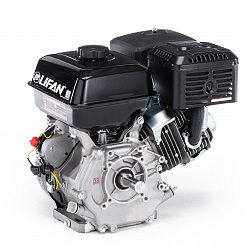 Бензиновый двигатель Lifan 190F (15 л.с., вал 25 мм) катушка 7 А 12В