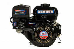 Бензиновый двигатель Lifan 168F-2D 3A (6.5 л.с., вал 20 мм) с электростартером, катушка 3 А 12В

