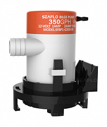 Помпа откачки воды SeaFlo 12 вольт 350GPH (1324,75 л/час, высота до 0,5 м) для лодки / катера / судна   
