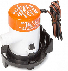 Помпа откачки воды SeaFlo 12 вольт 350GPH (1324,75 л/час, высота до 0,5 м) для лодки / катера / судна   