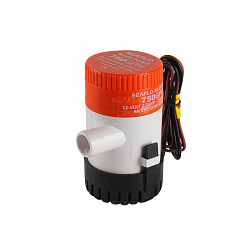 Помпа откачки воды SeaFlo 12 вольт 750GPH (2838,75 л/час, высота до 2 м) для лодки / катера / судна   