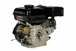 Бензиновый двигатель Lifan 168F-2D 3A (6.5 л.с., вал 20 мм) с электростартером, катушка 3 А 12В
