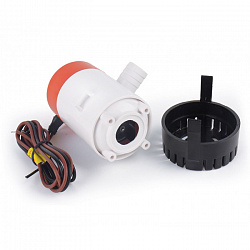 Помпа откачки воды SeaFlo 12 вольт 350GPH (1324,75 л/час, высота до 1 м) для лодки / катера / судна   