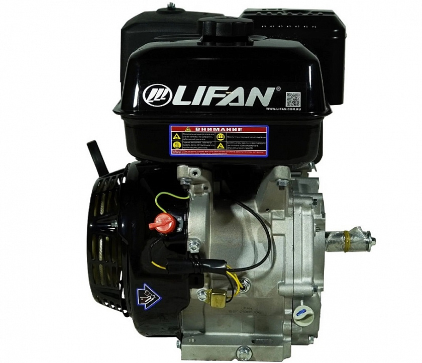 Бензиновый двигатель Lifan 188F (13 л.с., вал 25 мм)