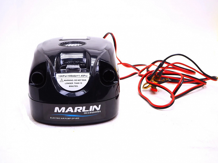Электрический насос "Marlin GP-80 S" 12 Вольт  для лодки ПВХ