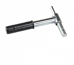 Шнек "Патриот" 100 мм с адаптером, ледобур под шуруповерт, правого вращения, ножи "Тонар"   