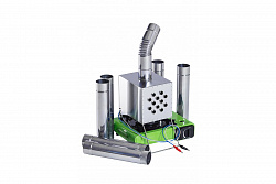 Теплообменник ИНВЕНТ "Вектор-В" для зимней палатки, из нержавеющей стали   