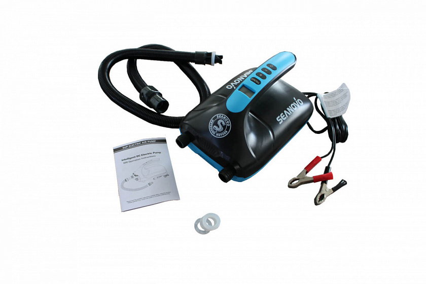 Электрический насос «Seanovo HT-888» 12 Вольт для лодки ПВХ