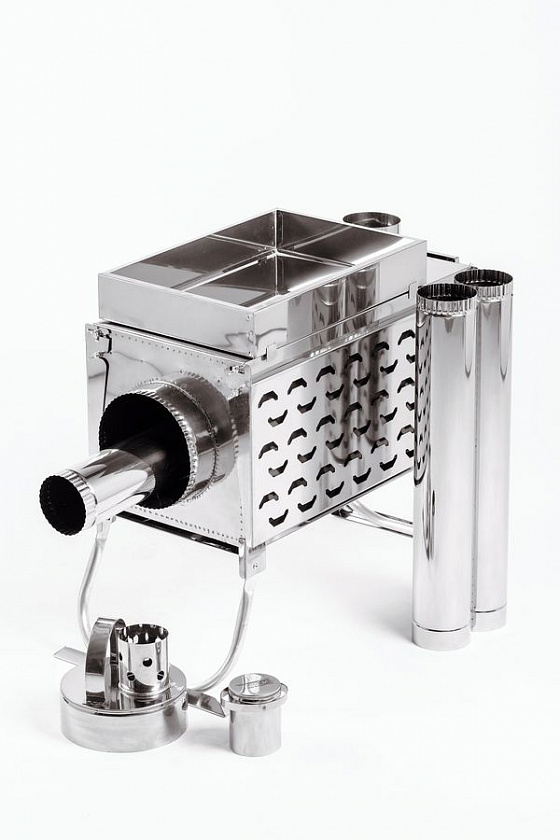 Печь для палатки туристическая ИНВЕНТ "ПРО" (М) с экранами трансформерами