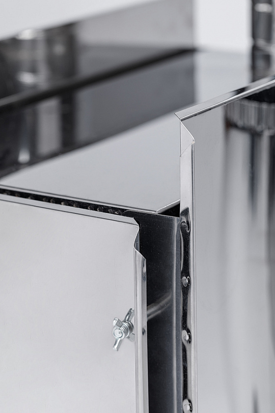 Печь для палатки туристическая ИНВЕНТ "Экономка" (М), регулируемые экраны 