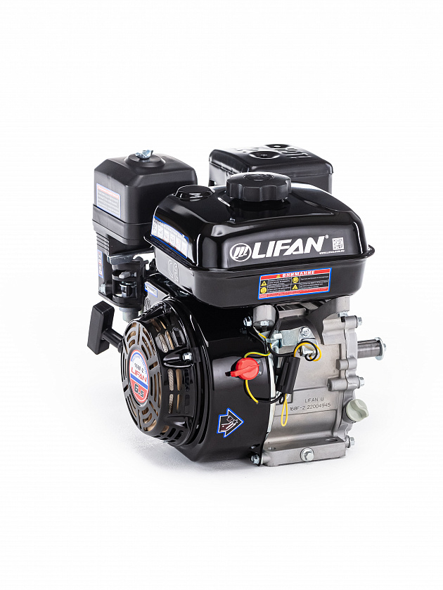 Бензиновый двигатель Lifan 168F-2 (6.5 л.с., вал 20 мм)