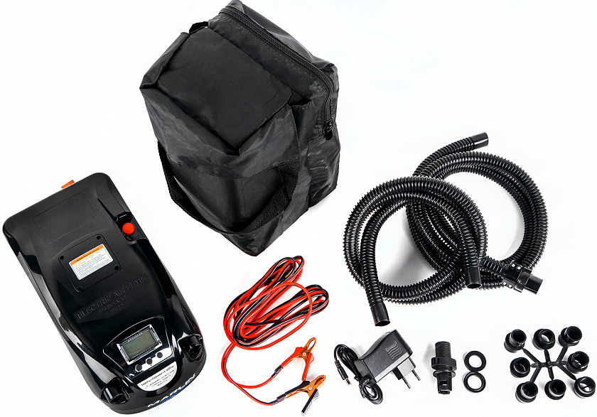 Электрический насос аккумуляторный  "Marlin GP-80 BD" 12 Вольт  для лодки ПВХ