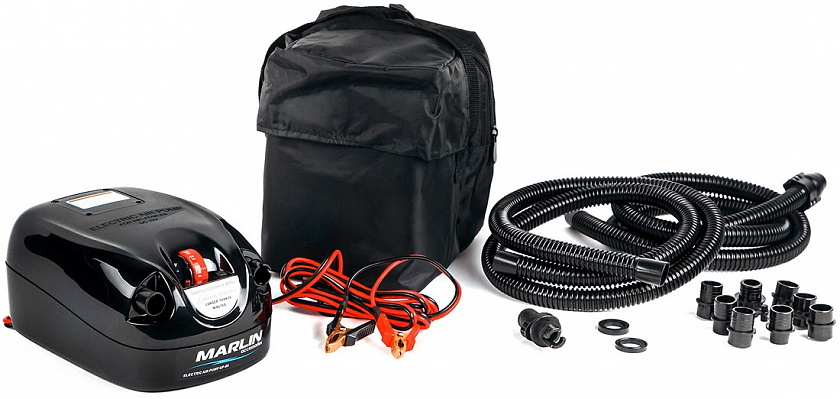 Электрический насос "Marlin GP-80" 12 Вольт  для лодки ПВХ