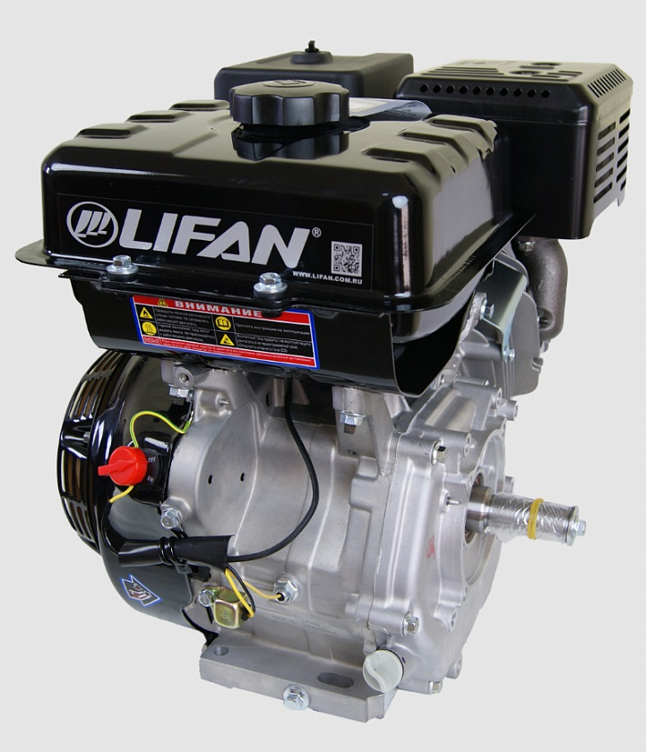 Бензиновый двигатель Lifan 190F-C PRO (15 л.с., вал 25 мм)