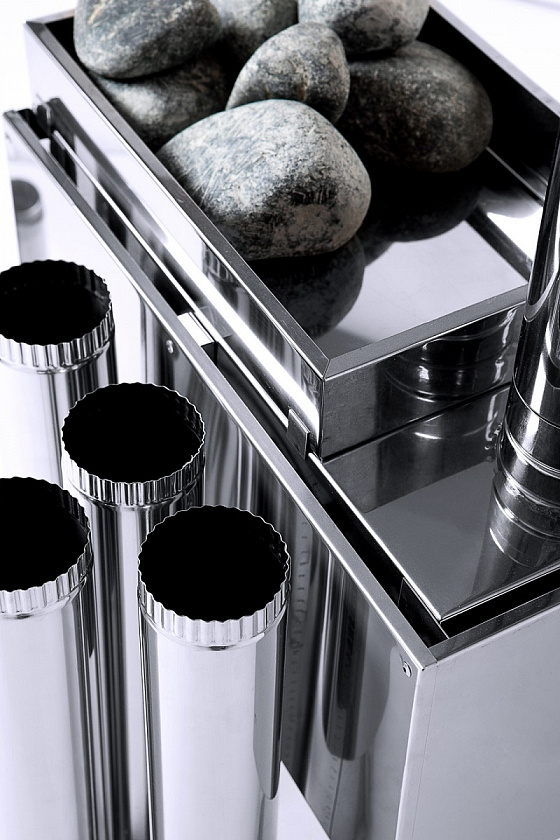 Печь для палатки туристическая ИНВЕНТ "Экономка" (М), стационарные экраны 