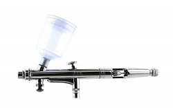 Аэрограф с компрессором, набор для аэрографии IZOJET 130-1185 (3 предмета: 130, 1185, 1401)   