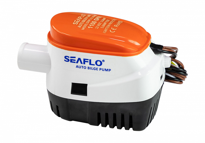 Автоматическая помпа откачки воды SeaFlo 12 вольт 110GPH (4163,5 л/час) для лодки / катера / судна