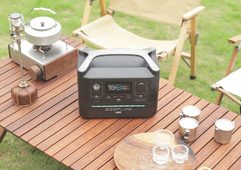 Портативная зарядная станция EcoFlow RIVER Max