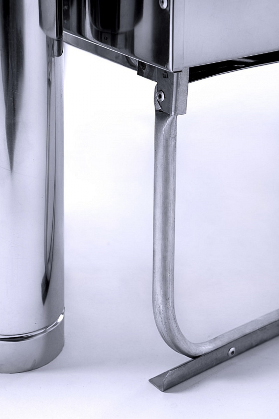 Печь для палатки туристическая ИНВЕНТ "Экономка" (М), стационарные экраны 