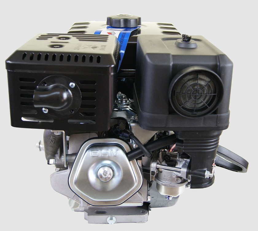 Бензиновый двигатель Lifan 190F-C PRO (15 л.с., вал 25 мм) катушка 11 А 12В