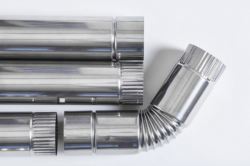 Теплообменник ИНВЕНТ "Вектор-В" для зимней палатки, из нержавеющей стали