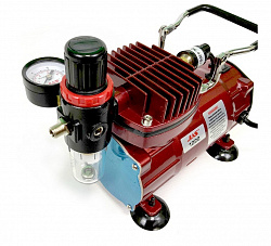 Компрессор JAS 1222 для аэрографа в комплекте со шлангом 1,8 м., без ресивера   