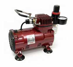 Компрессор JAS 1222 для аэрографа в комплекте со шлангом 1,8 м., без ресивера   