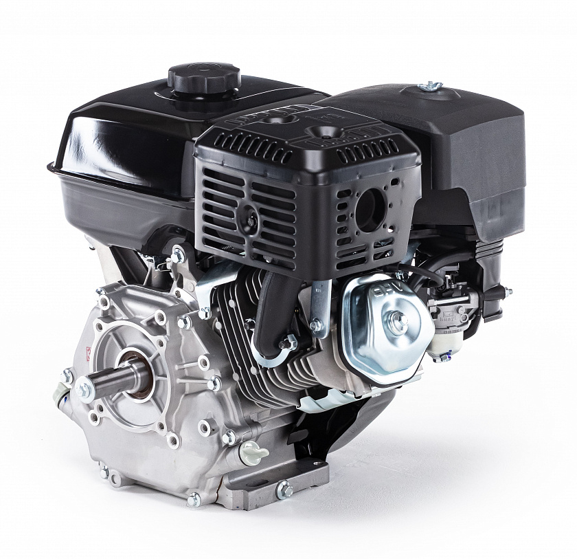 Бензиновый двигатель Lifan 190F (15 л.с., вал 25 мм) катушка 7 А 12В