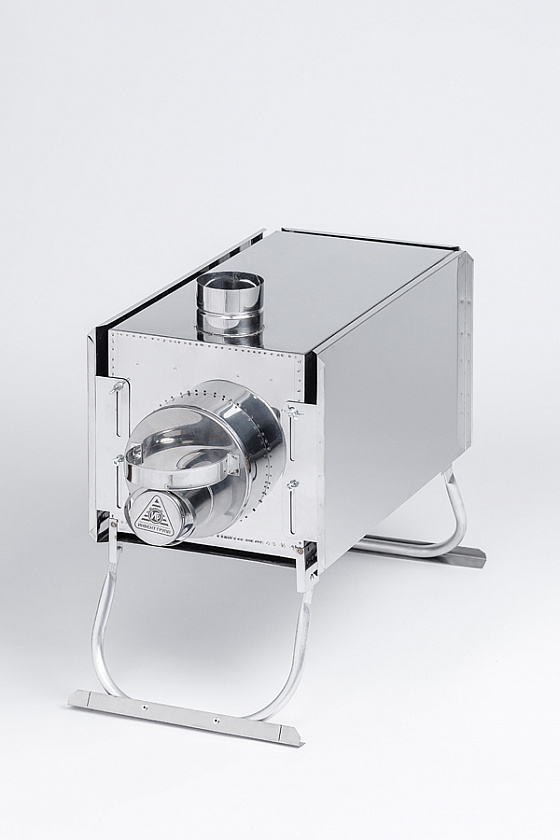 Печь для палатки туристическая ИНВЕНТ "Экономка" (М), регулируемые экраны 