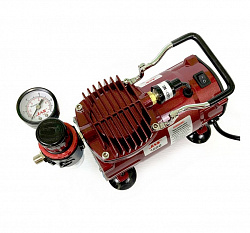 Компрессор JAS 1222 для аэрографа в комплекте со шлангом 1,8 м., без ресивера   