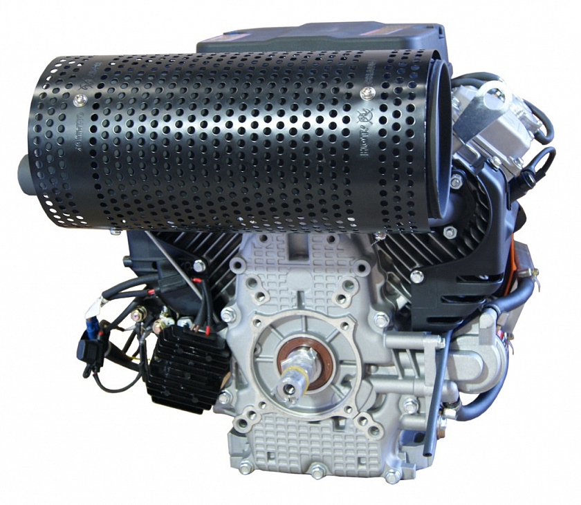 Бензиновый двигатель Lifan 2V80F-A 3A (29 л.с., вал 25 мм), с электростартером, катушка 3 А 12В