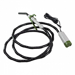 Насос электрический Dukshin 12 / 220 В (вольт) погружной  для перекачки топлива, с заправочным пистолетом (DEP-1603-12V)   