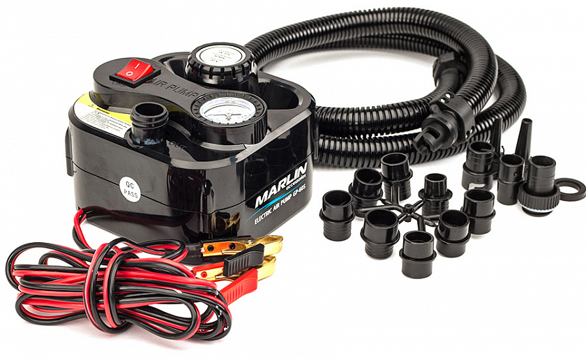 Электрический насос "Marlin GP-60 S" 12 Вольт  для лодки ПВХ