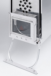 Печь-камин для палатки туристическая ИНВЕНТ (М) с теплообменником, стационарные экраны   