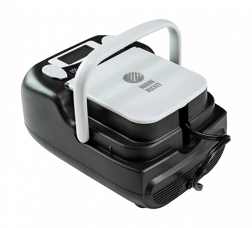 Электрический насос аккумуляторный "Marine Rocket AP-016B" 12 Вольт  для лодки ПВХ