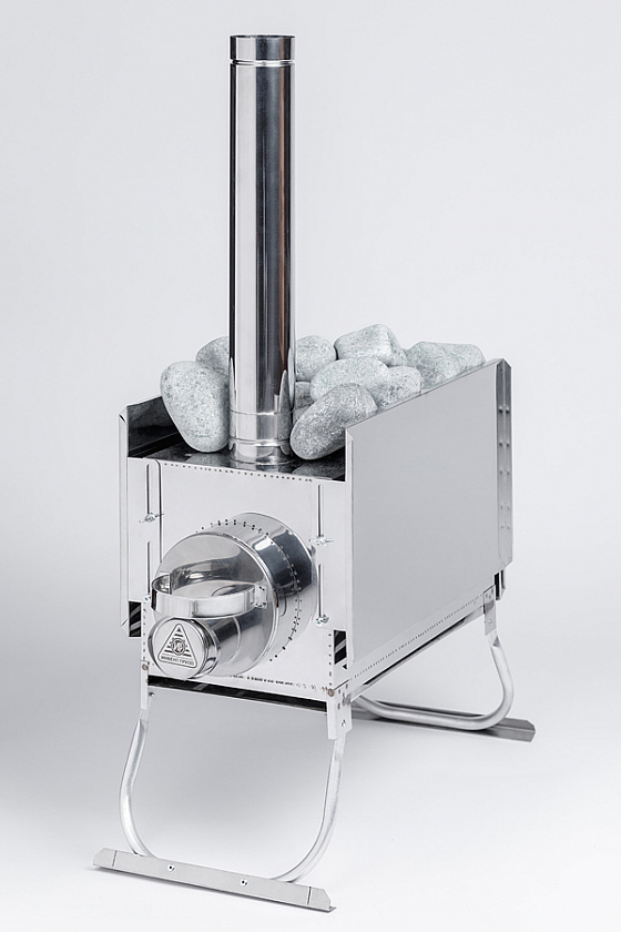 Печь для палатки туристическая ИНВЕНТ "Экономка" (М), регулируемые экраны 