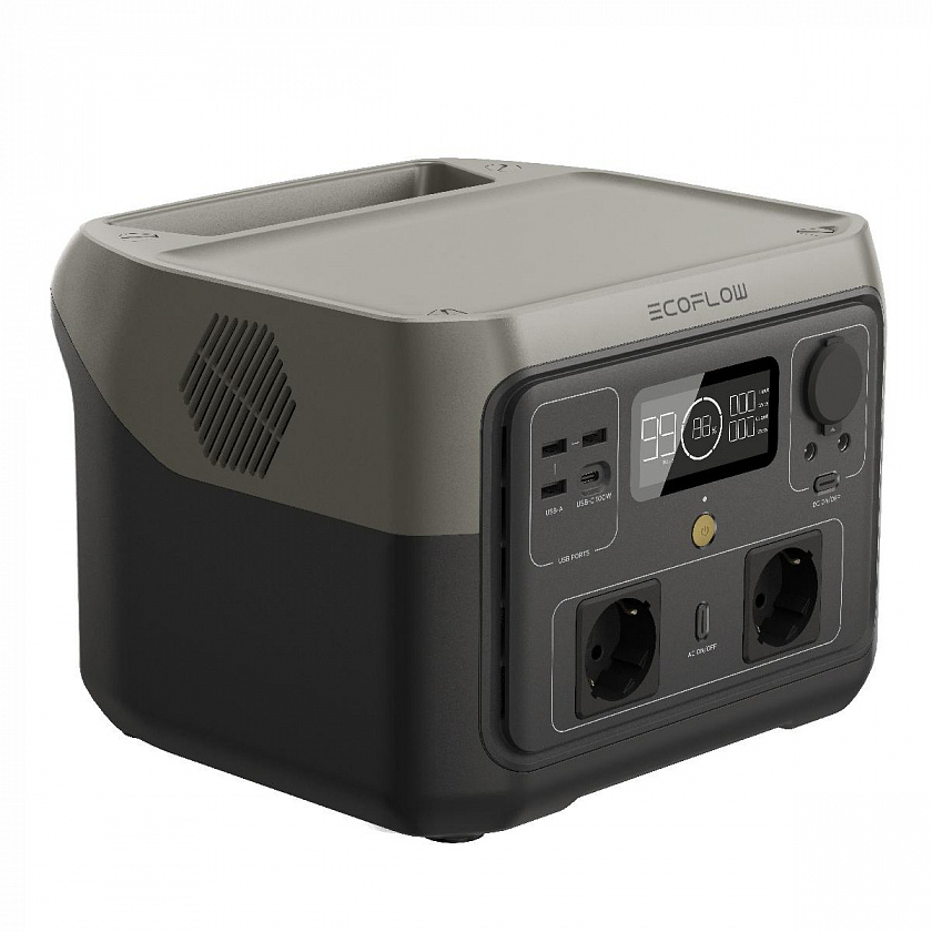 Портативная зарядная станция EcoFlow RIVER 2 Max