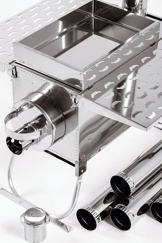 Печь для палатки туристическая ИНВЕНТ "ПРО" (М) с экранами трансформерами