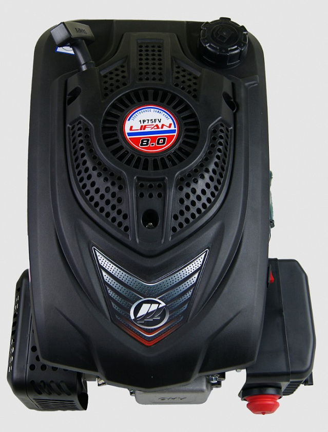 Бензиновый вертикальный двигатель Lifan 1P75FV (8 л.с, вал 22 мм)