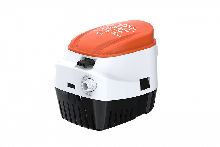 Автоматическая помпа откачки воды SeaFlo 12 вольт 110GPH (4163,5 л/час) для лодки / катера / судна