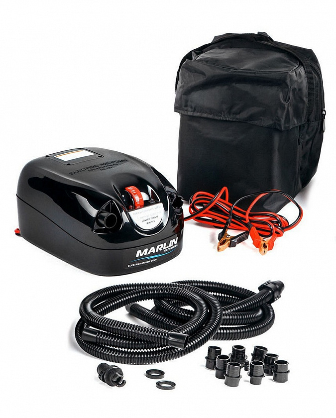 Электрический насос "Marlin GP-80" 12 Вольт  для лодки ПВХ