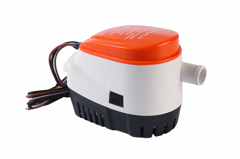 Автоматическая помпа откачки воды SeaFlo 12 вольт 600GPH (2271 л/час) для лодки / катера / судна