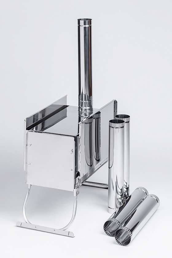 Печь для палатки туристическая ИНВЕНТ "Экономка" (М), регулируемые экраны 