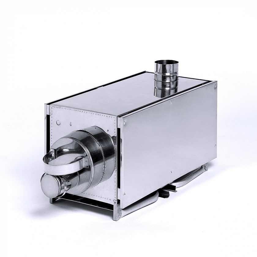 Печь для палатки туристическая ИНВЕНТ "Экономка" (М), стационарные экраны 