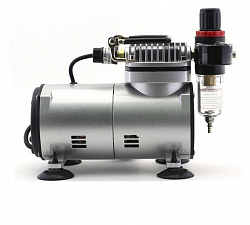 Компрессор JAS 1202 для аэрографа в комплекте со шлангом 1,8 м., без ресивера   